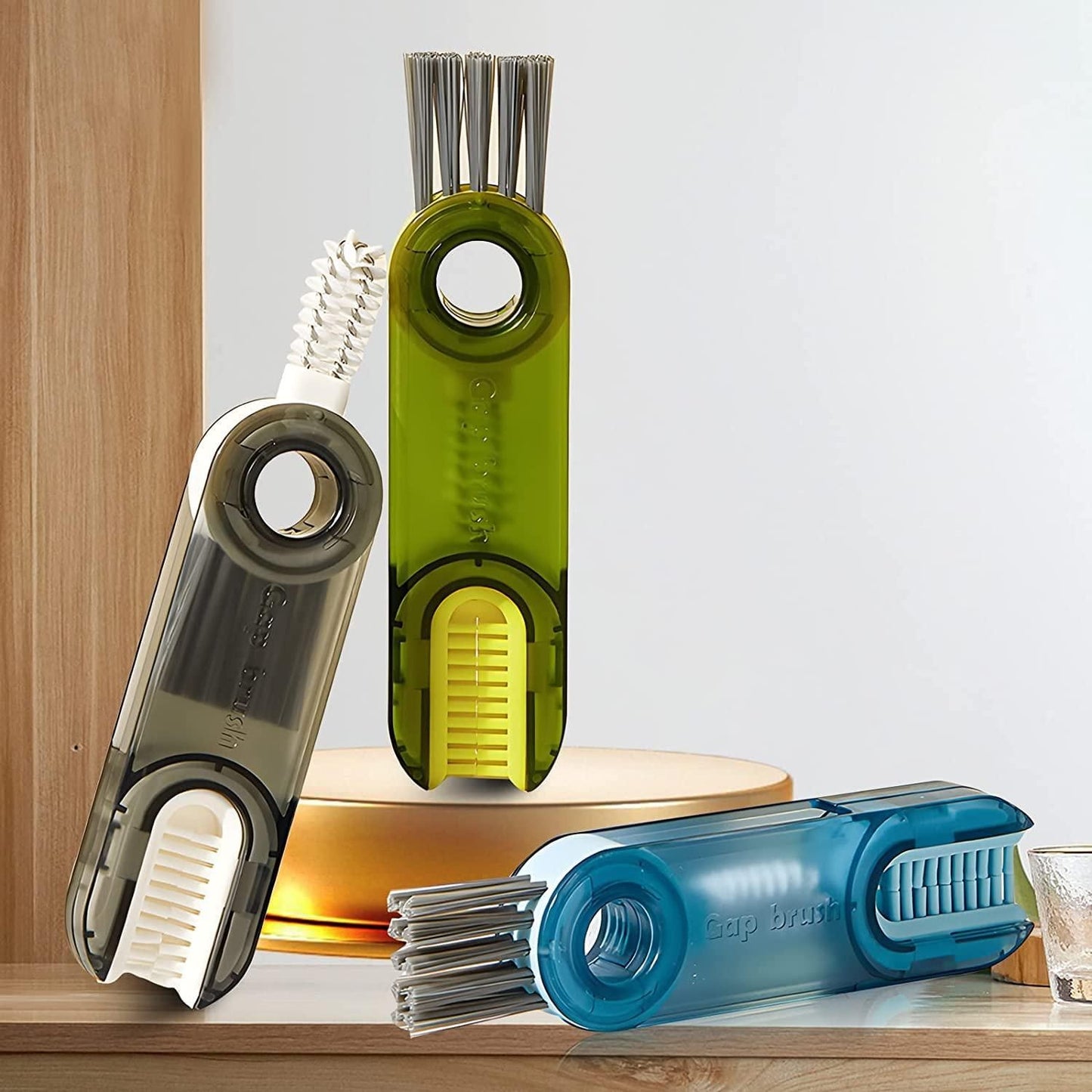 Multifunctional silicon cleaning brush
