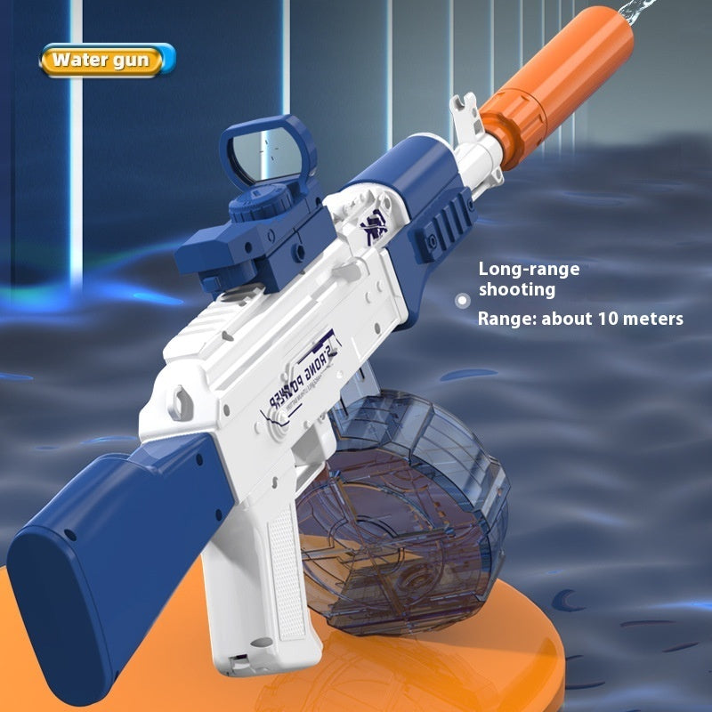 AK47 Electric Water Guns Fully Automatic Shooting Game Beach Entertainment Outdoor Beach Pool Gun Toys For Children Gift